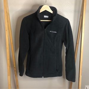COLUMBIA WOMENS FULL ZIP FLEECE JACKET. EXCELLENT CONDITION. SIZE SMALL